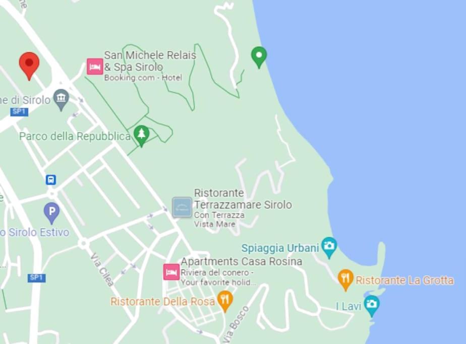 Camera Wi-Fi, Corte A Pochi Passi Dal Mare Sirolo Buitenkant foto